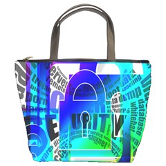 Security Castle Sure Padlock Bucket Bags by Nexatart