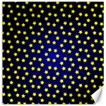 Star Christmas Yellow Canvas 16  x 16   15.2 x15.41  Canvas - 1