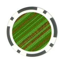 Stripes Course Texture Background Poker Chip Card Guard (10 Pack) by Nexatart