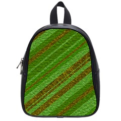 Stripes Course Texture Background School Bags (small)  by Nexatart