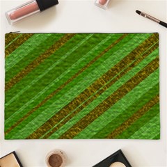 Stripes Course Texture Background Cosmetic Bag (xxl)  by Nexatart