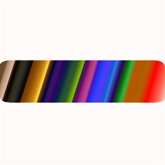 Strip Colorful Pipes Books Color Large Bar Mats by Nexatart