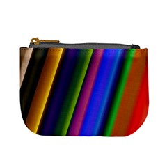 Strip Colorful Pipes Books Color Mini Coin Purses by Nexatart