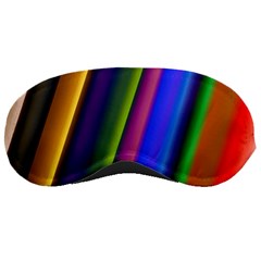 Strip Colorful Pipes Books Color Sleeping Masks by Nexatart