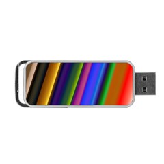 Strip Colorful Pipes Books Color Portable Usb Flash (one Side) by Nexatart