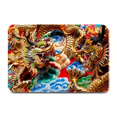 Thailand Bangkok Temple Roof Asia Plate Mats by Nexatart