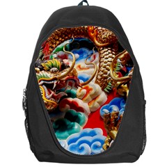 Thailand Bangkok Temple Roof Asia Backpack Bag by Nexatart