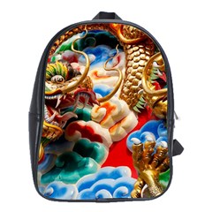 Thailand Bangkok Temple Roof Asia School Bags (xl)  by Nexatart