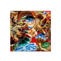 Thailand Bangkok Temple Roof Asia Satin Bandana Scarf by Nexatart