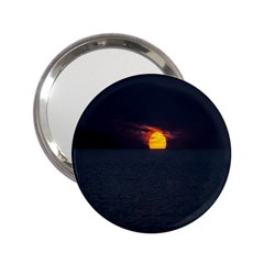 Sunset Ocean Azores Portugal Sol 2 25  Handbag Mirrors by Nexatart