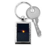 Sunset Ocean Azores Portugal Sol Key Chains (Rectangle)  Front