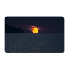 Sunset Ocean Azores Portugal Sol Magnet (rectangular) by Nexatart