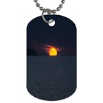 Sunset Ocean Azores Portugal Sol Dog Tag (Two Sides) Back