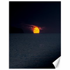 Sunset Ocean Azores Portugal Sol Canvas 12  X 16   by Nexatart