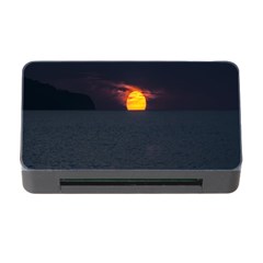 Sunset Ocean Azores Portugal Sol Memory Card Reader With Cf by Nexatart