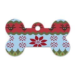 Ugly Christmas Xmas Dog Tag Bone (one Side)