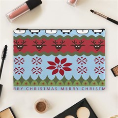 Ugly Christmas Xmas Cosmetic Bag (large) 