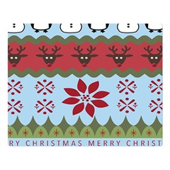 Ugly Christmas Xmas Double Sided Flano Blanket (large)  by Nexatart