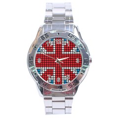 The Flag Of The Kingdom Of Great Britain Stainless Steel Analogue Watch by Nexatart