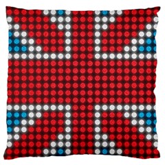 The Flag Of The Kingdom Of Great Britain Large Cushion Case (one Side) by Nexatart