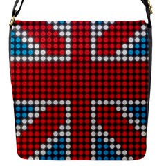 The Flag Of The Kingdom Of Great Britain Flap Messenger Bag (s) by Nexatart