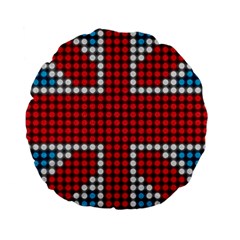 The Flag Of The Kingdom Of Great Britain Standard 15  Premium Flano Round Cushions by Nexatart