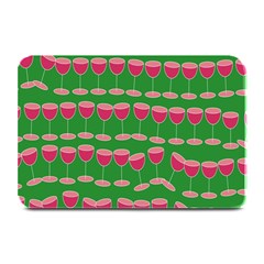 Wine Red Champagne Glass Red Wine Plate Mats