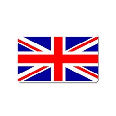 Union Jack Flag Magnet (name Card) by Nexatart