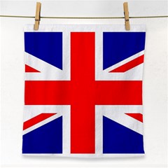 Union Jack Flag Face Towel by Nexatart