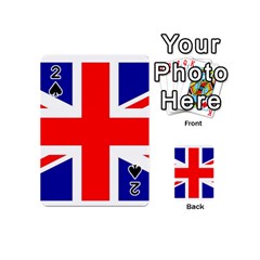 Union Jack Flag Playing Cards 54 (mini)  by Nexatart