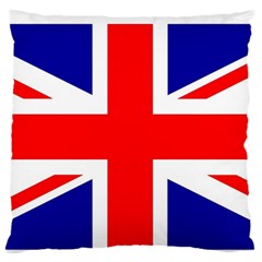 Union Jack Flag Standard Flano Cushion Case (two Sides) by Nexatart