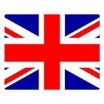 Union Jack Flag Double Sided Flano Blanket (Large)  80 x60  Blanket Front