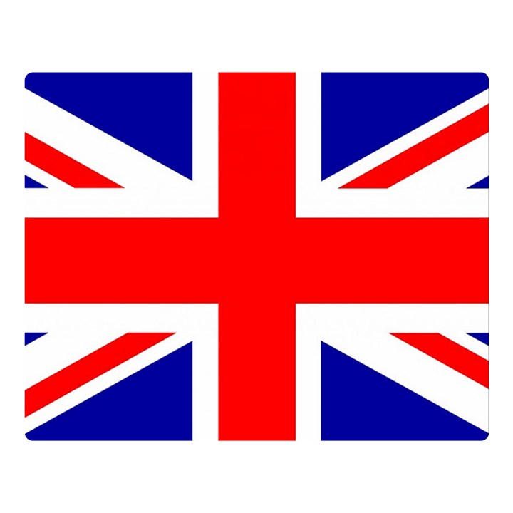 Union Jack Flag Double Sided Flano Blanket (Large) 