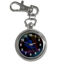 Lines Rays Background Light Pattern Key Chain Watches by Nexatart