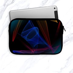 Lines Rays Background Light Pattern Apple Ipad Mini Zipper Cases by Nexatart