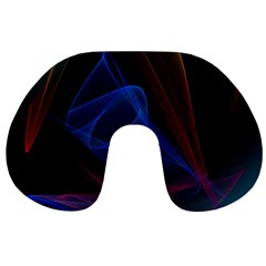 Lines Rays Background Light Pattern Travel Neck Pillows by Nexatart