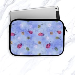 Ladybug Blue Nature Apple Ipad Mini Zipper Cases by Nexatart