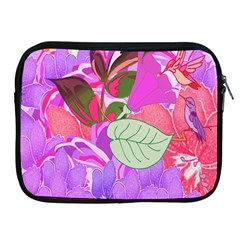 Abstract Flowers Digital Art Apple Ipad 2/3/4 Zipper Cases by Nexatart