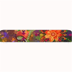 Abstract Flowers Floral Decorative Small Bar Mats by Nexatart