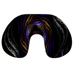 Abstract Fractal Art Travel Neck Pillows by Nexatart