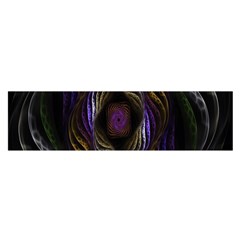 Abstract Fractal Art Satin Scarf (oblong) by Nexatart