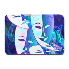 Abstract Mask Artwork Digital Art Plate Mats by Nexatart