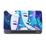 Abstract Mask Artwork Digital Art Memory Card Reader with CF Front