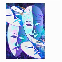 Abstract Mask Artwork Digital Art Small Garden Flag (two Sides) by Nexatart