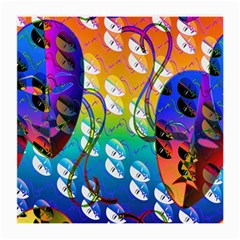 Abstract Mask Artwork Digital Art Medium Glasses Cloth by Nexatart