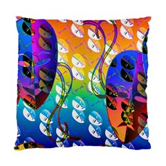 Abstract Mask Artwork Digital Art Standard Cushion Case (Two Sides)