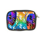 Abstract Mask Artwork Digital Art Coin Purse Back