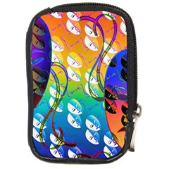 Abstract Mask Artwork Digital Art Compact Camera Cases by Nexatart