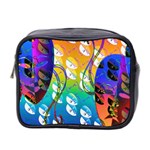 Abstract Mask Artwork Digital Art Mini Toiletries Bag 2-Side Front