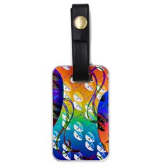 Abstract Mask Artwork Digital Art Luggage Tags (One Side) 